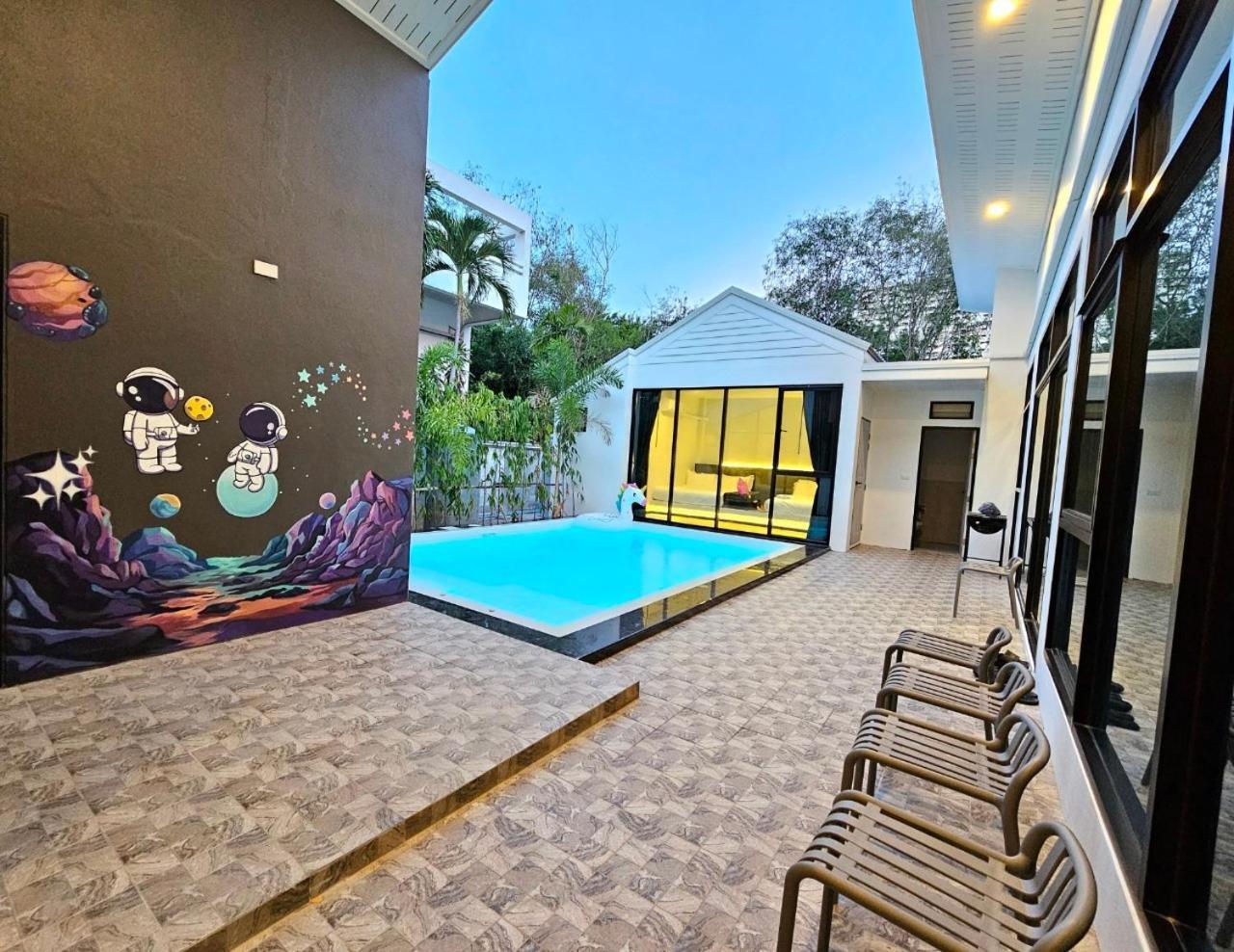 Madaguscar Private Pool Villa-Pattaya Jomtien Exterior foto